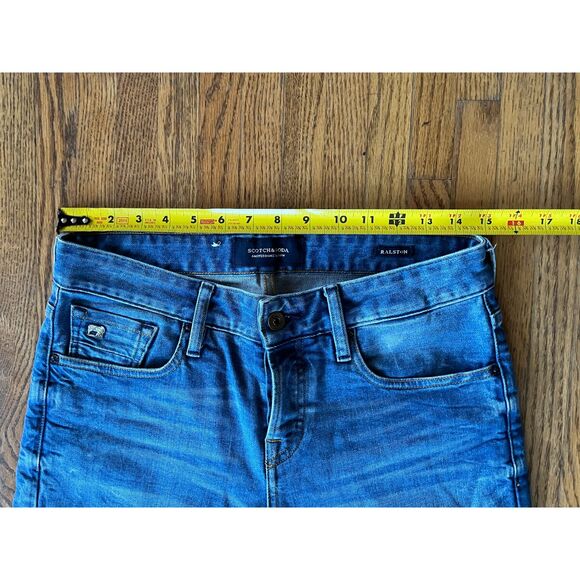 Scotch & Soda Amsterdam Blauw Blue Ralston Casual Jeans Pants Men’s Size 28x32 - Picture 7 of 9